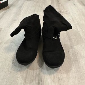 Black booties